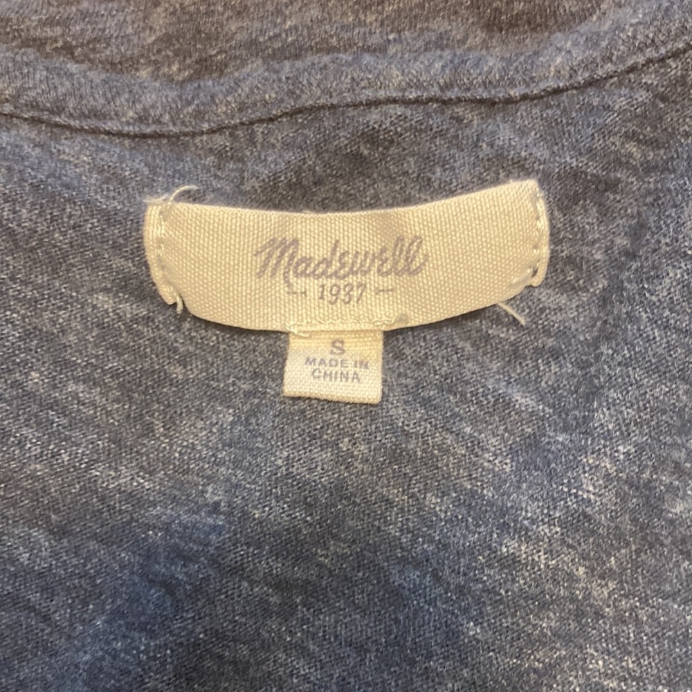 Madewell Whisper Cotton V-Neck T-Shirt - Picture 6 of 8